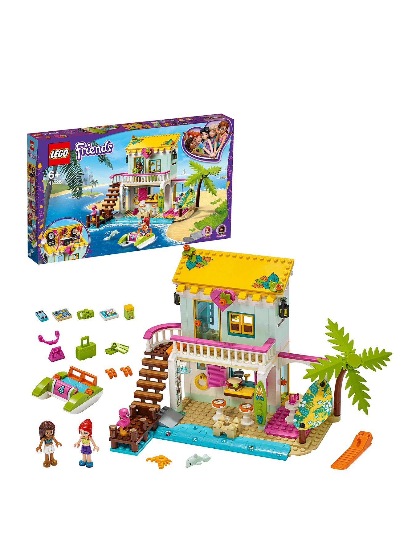 LEGO Friends 41428 Beach House Mini Dollhouse Holiday Series ...