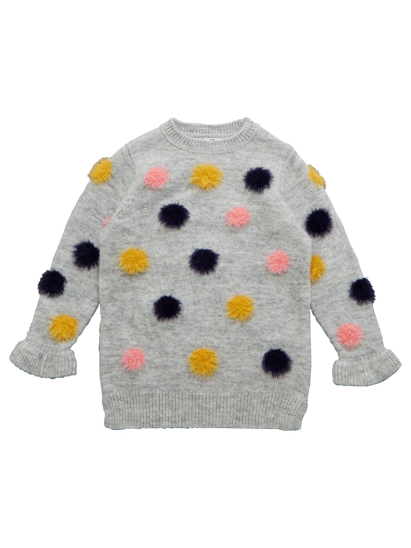 fluffy girls jumper