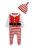 v-by-very-baby-christmas-unisex-sleepsuit-ampnbsphat-set-multifront