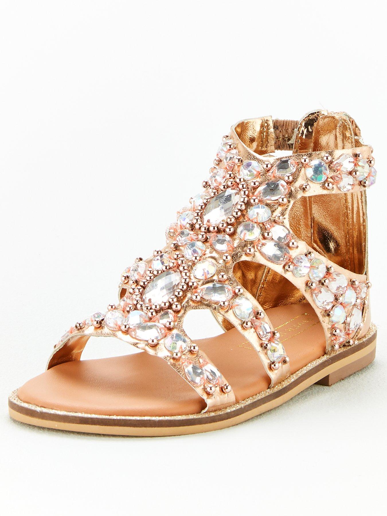 river island girls sandals