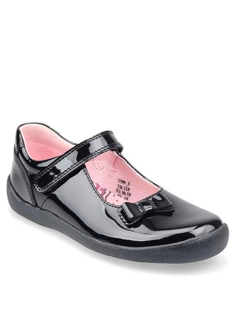 start-rite-girls-gigglenbsppatent-leather-riptape-mary-jane-school-shoes-black