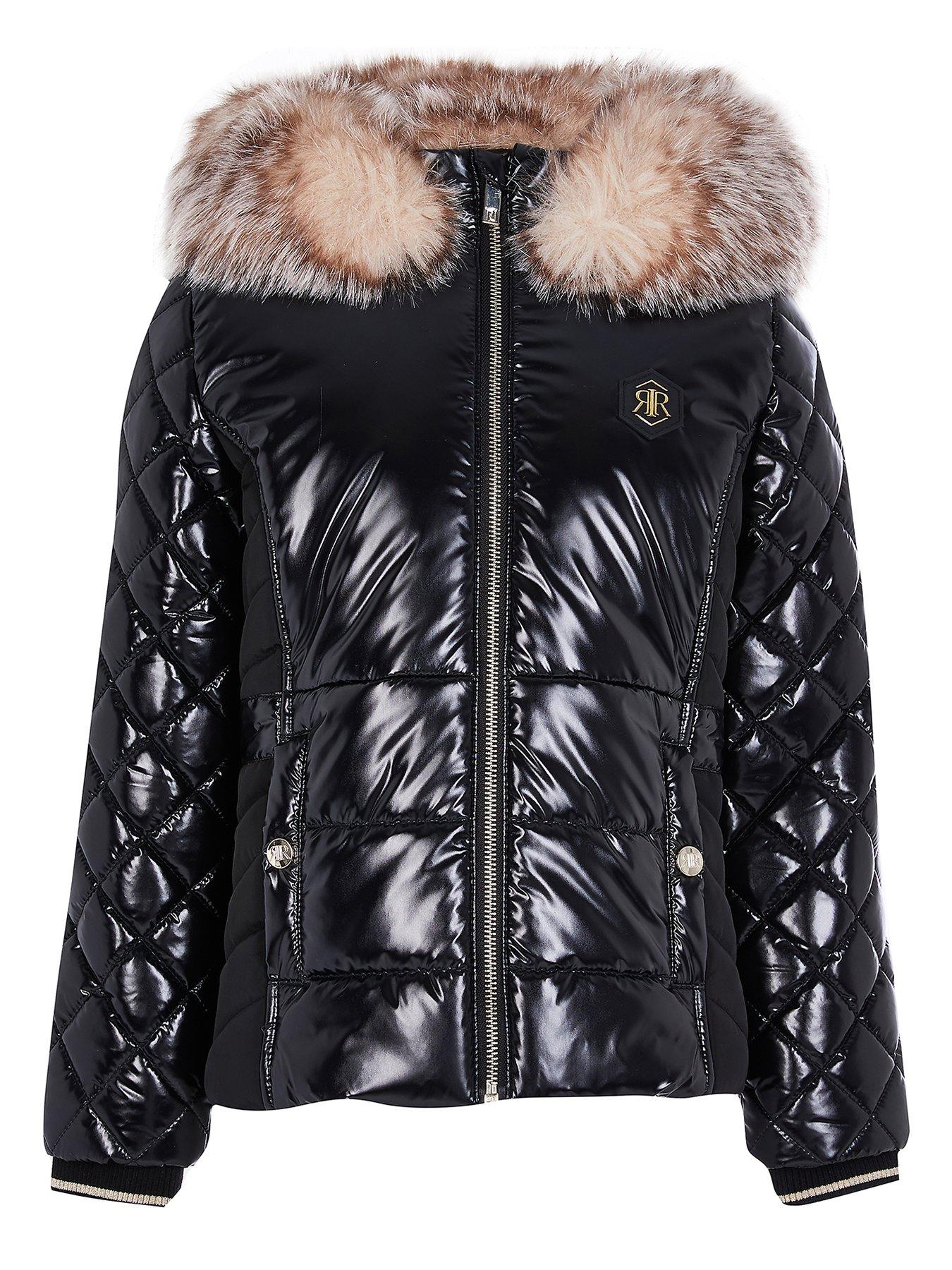 river island baby coat