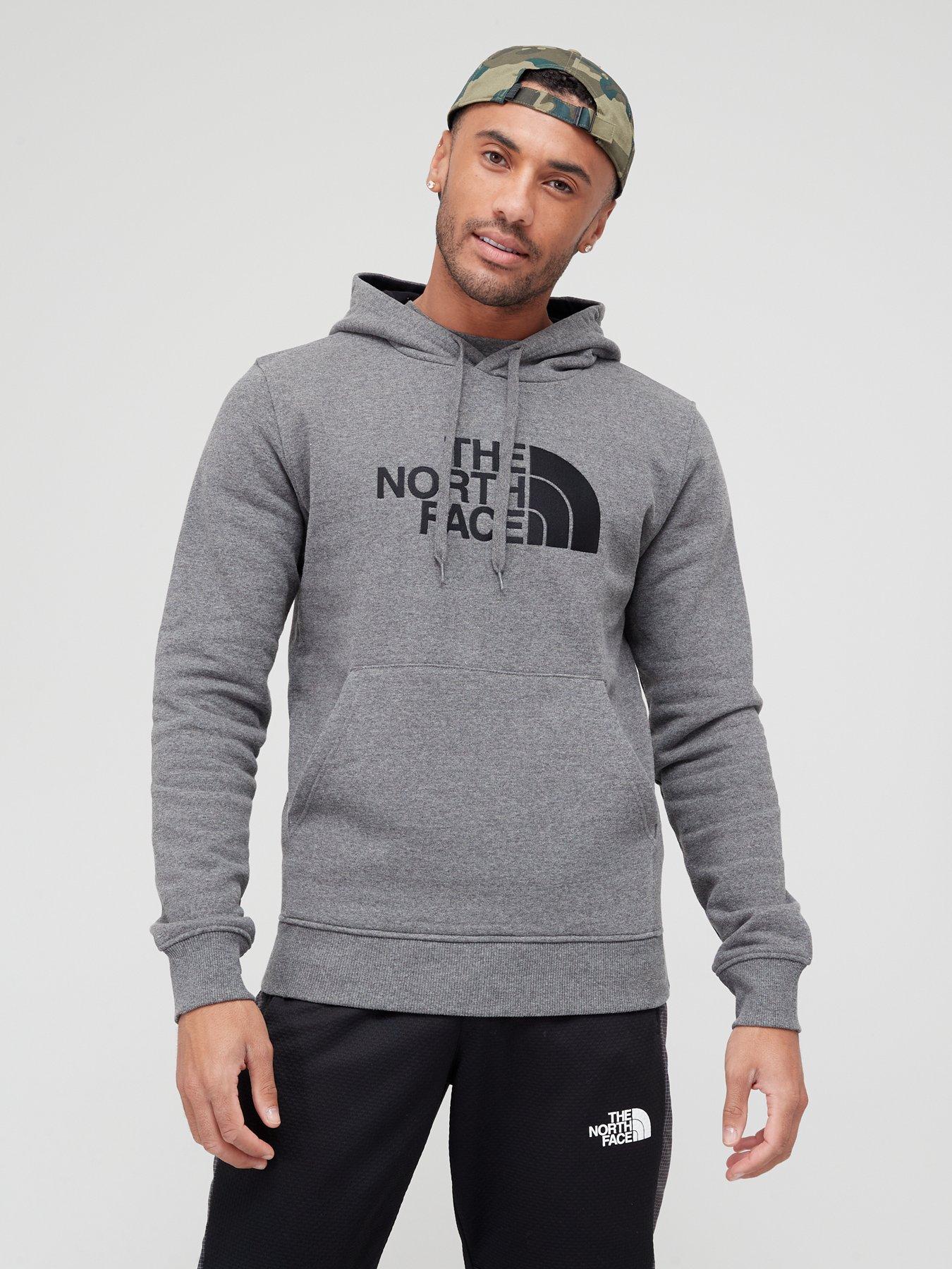 black mens north face hoodie