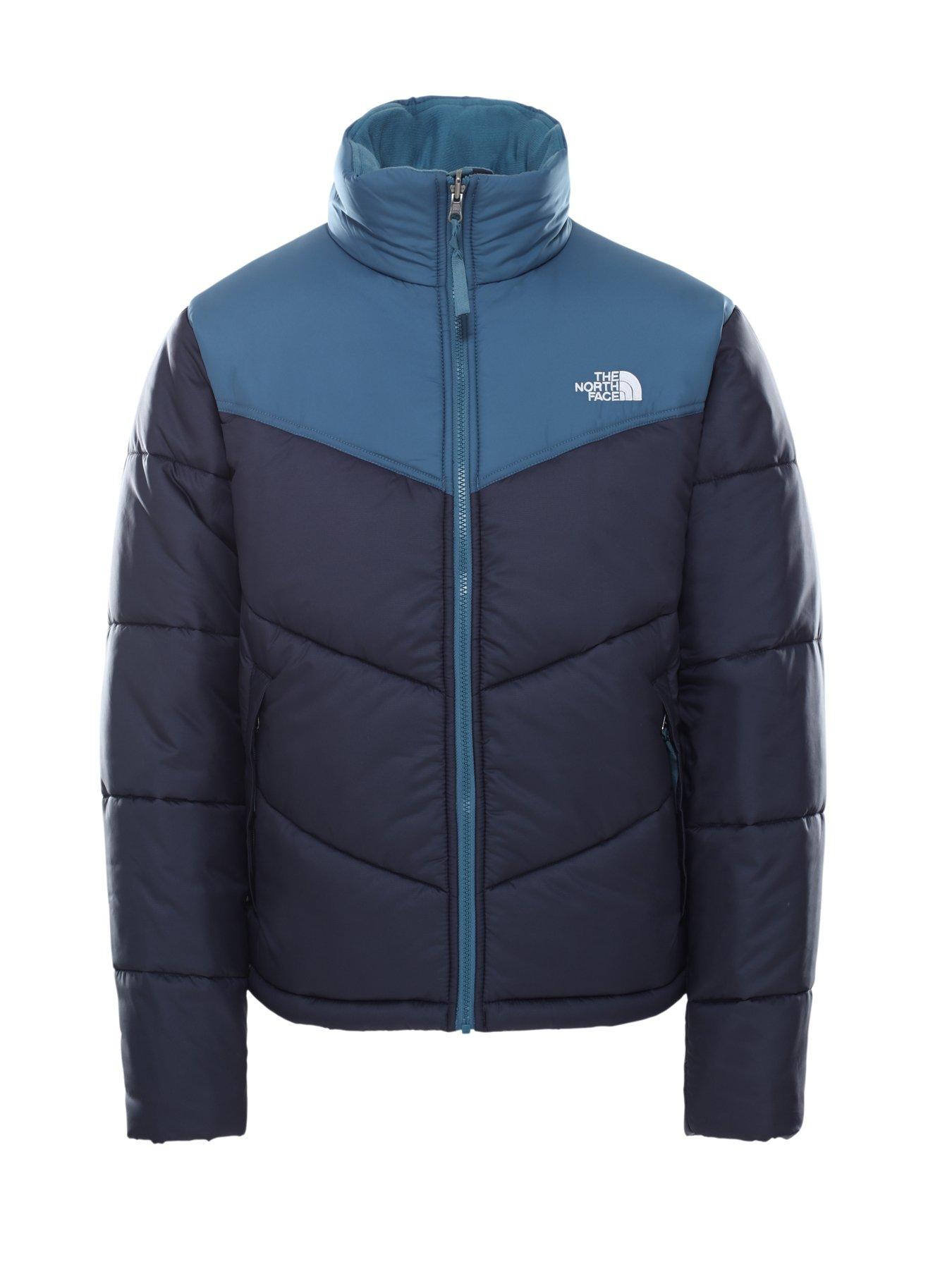 the north face navy blue jacket