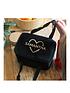 the-personalised-memento-company-personalised-gold-heart-lunch-bagfront