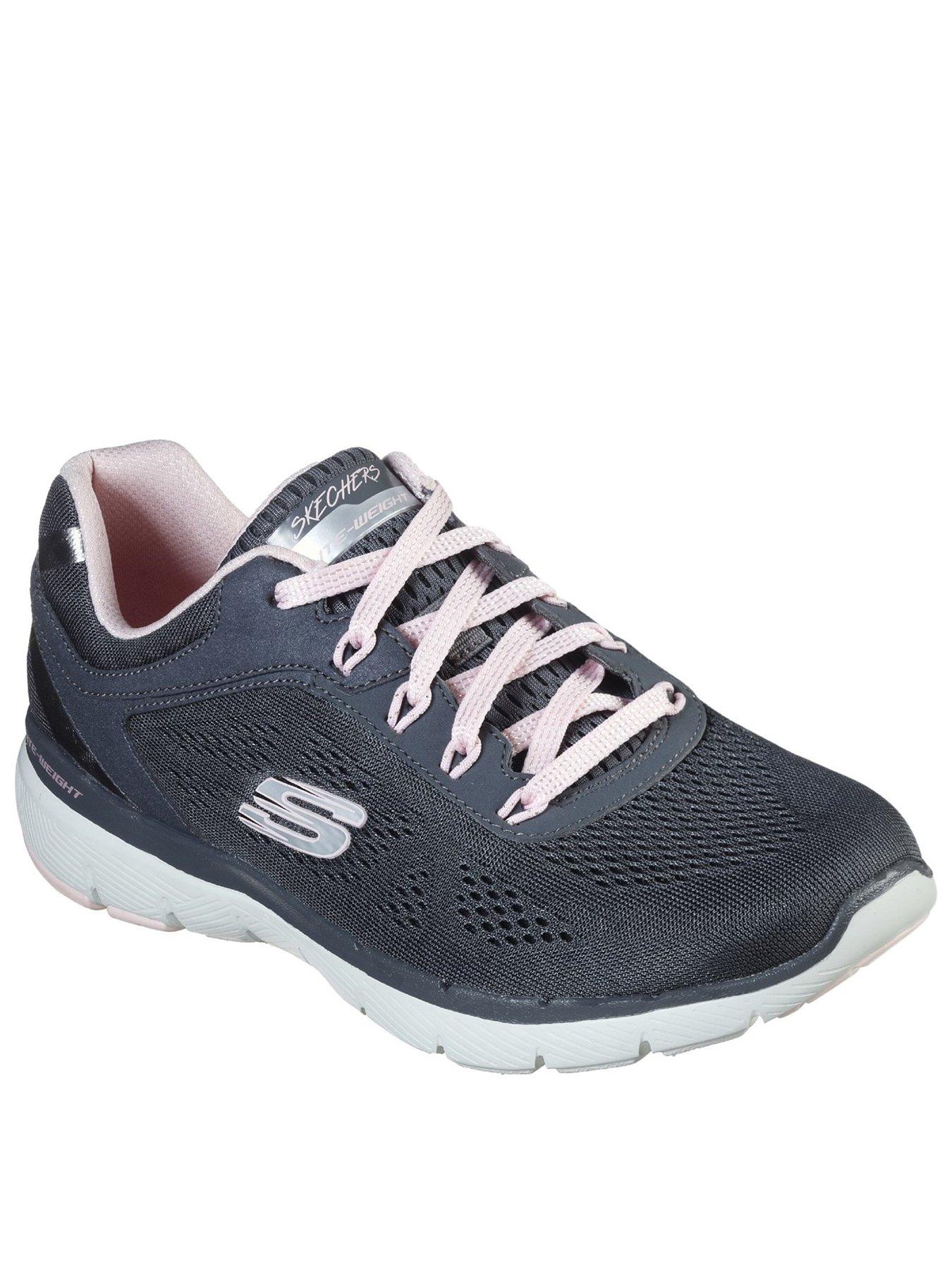 skechers flex appeal rose gold