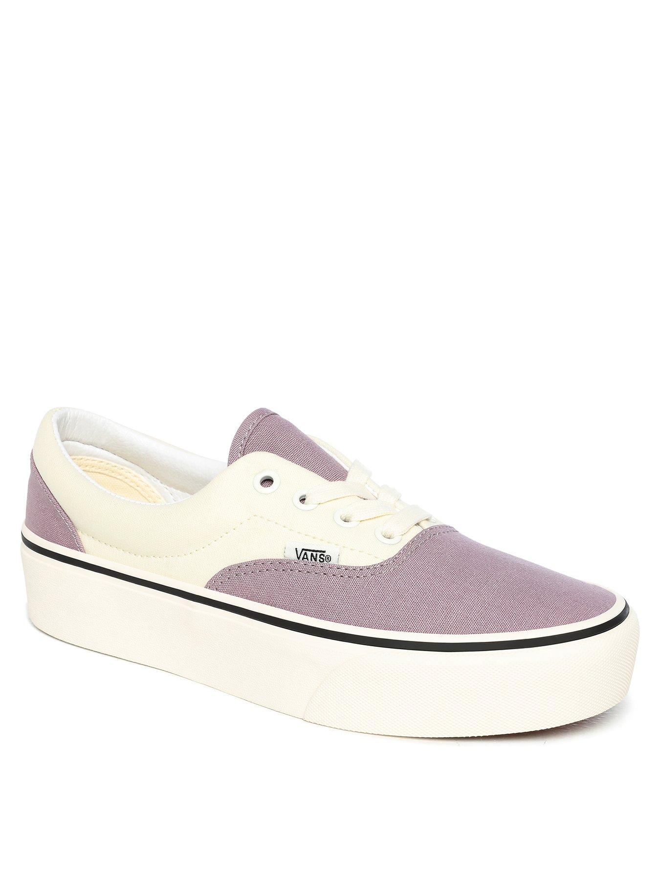 vans platform purple