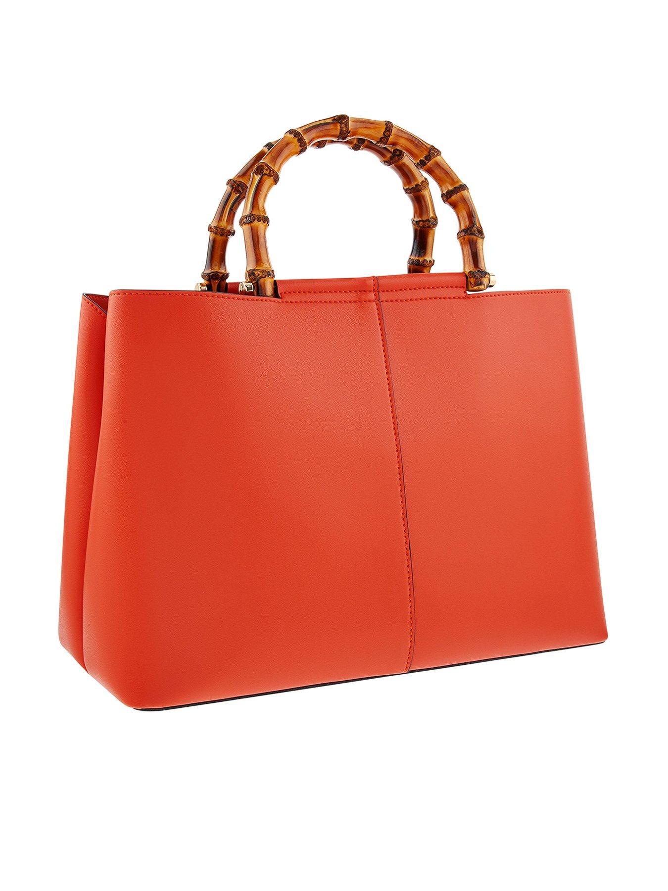 accessorize orange bag