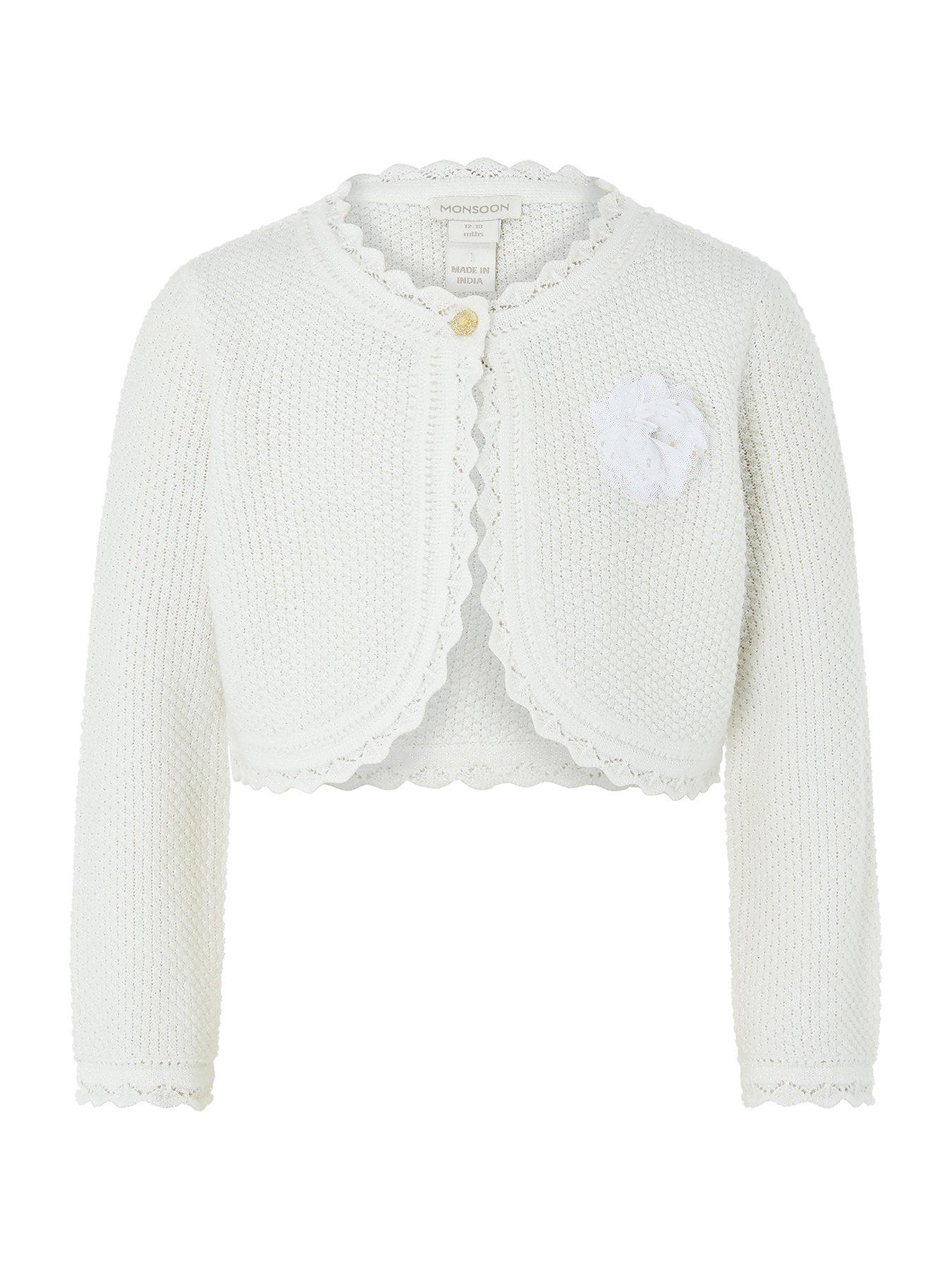 baby girls black cardigan