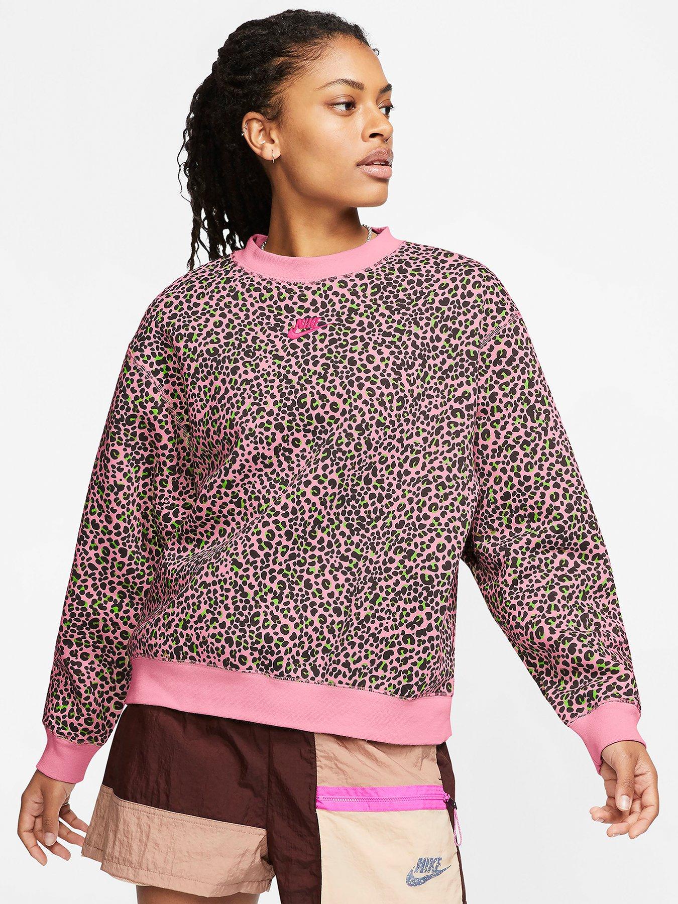 leopard nike hoodie