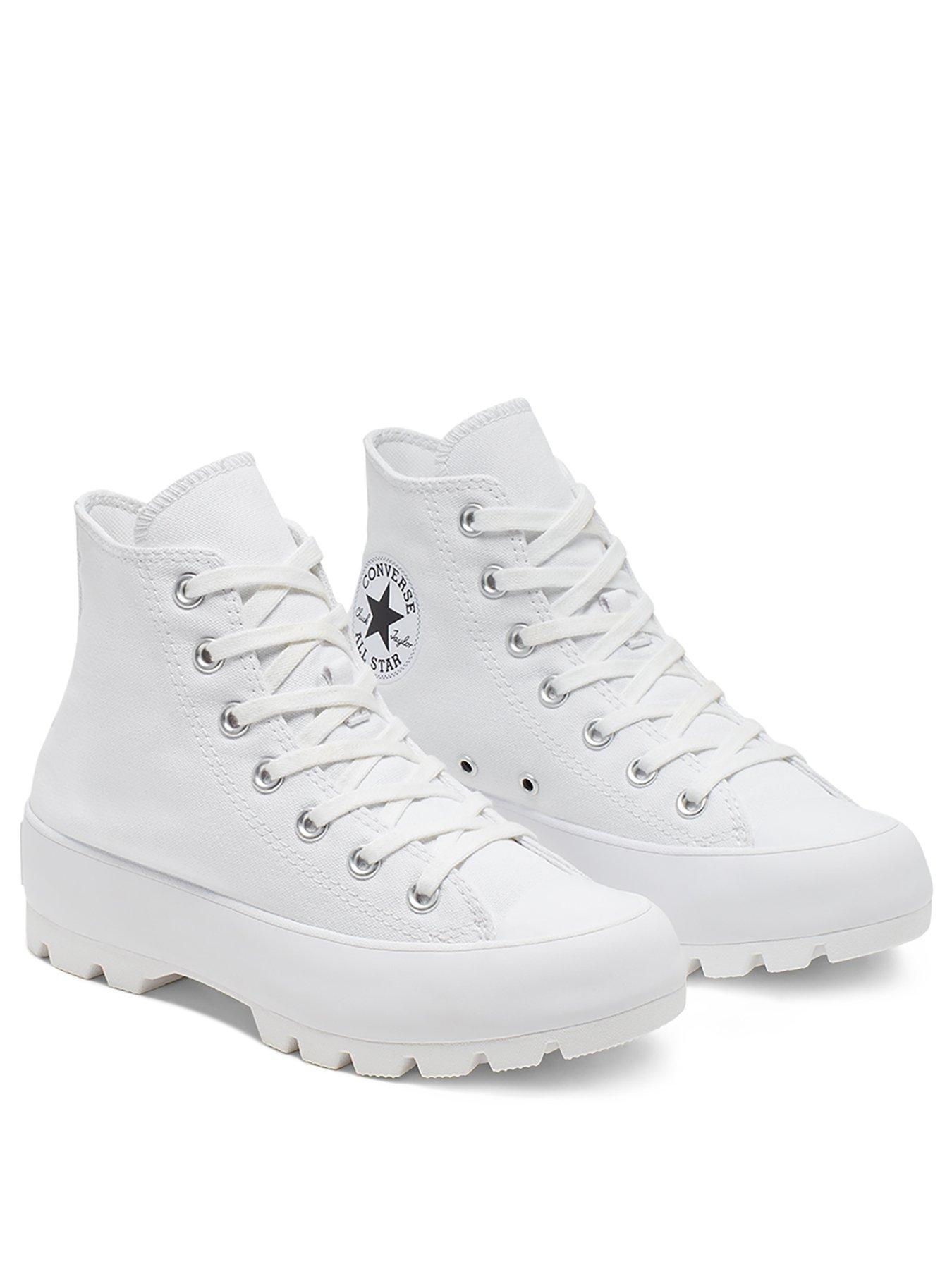 all star high tops white