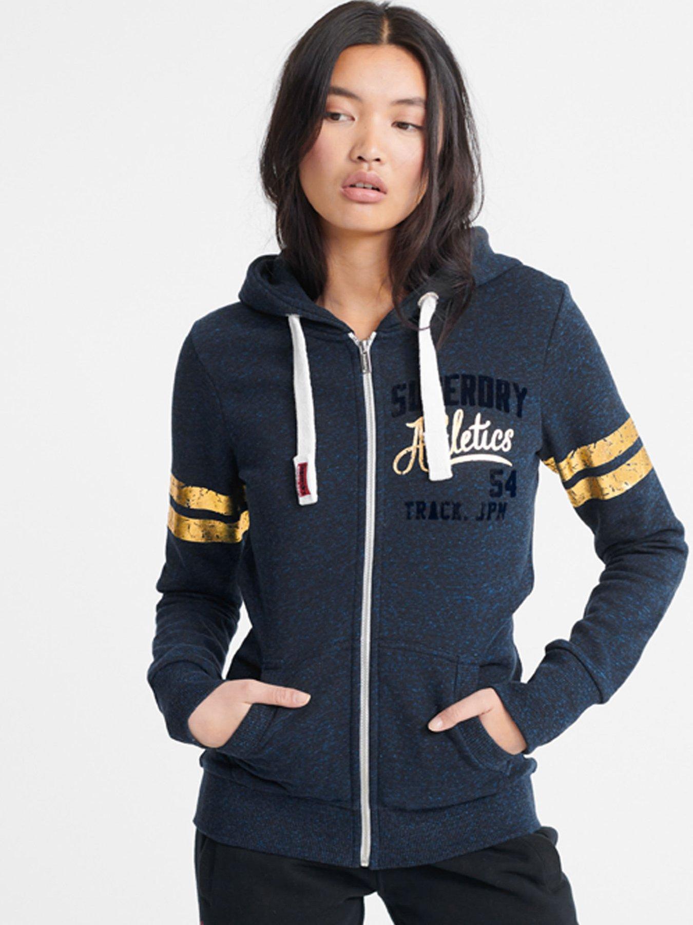 superdry fleece hoodie women's