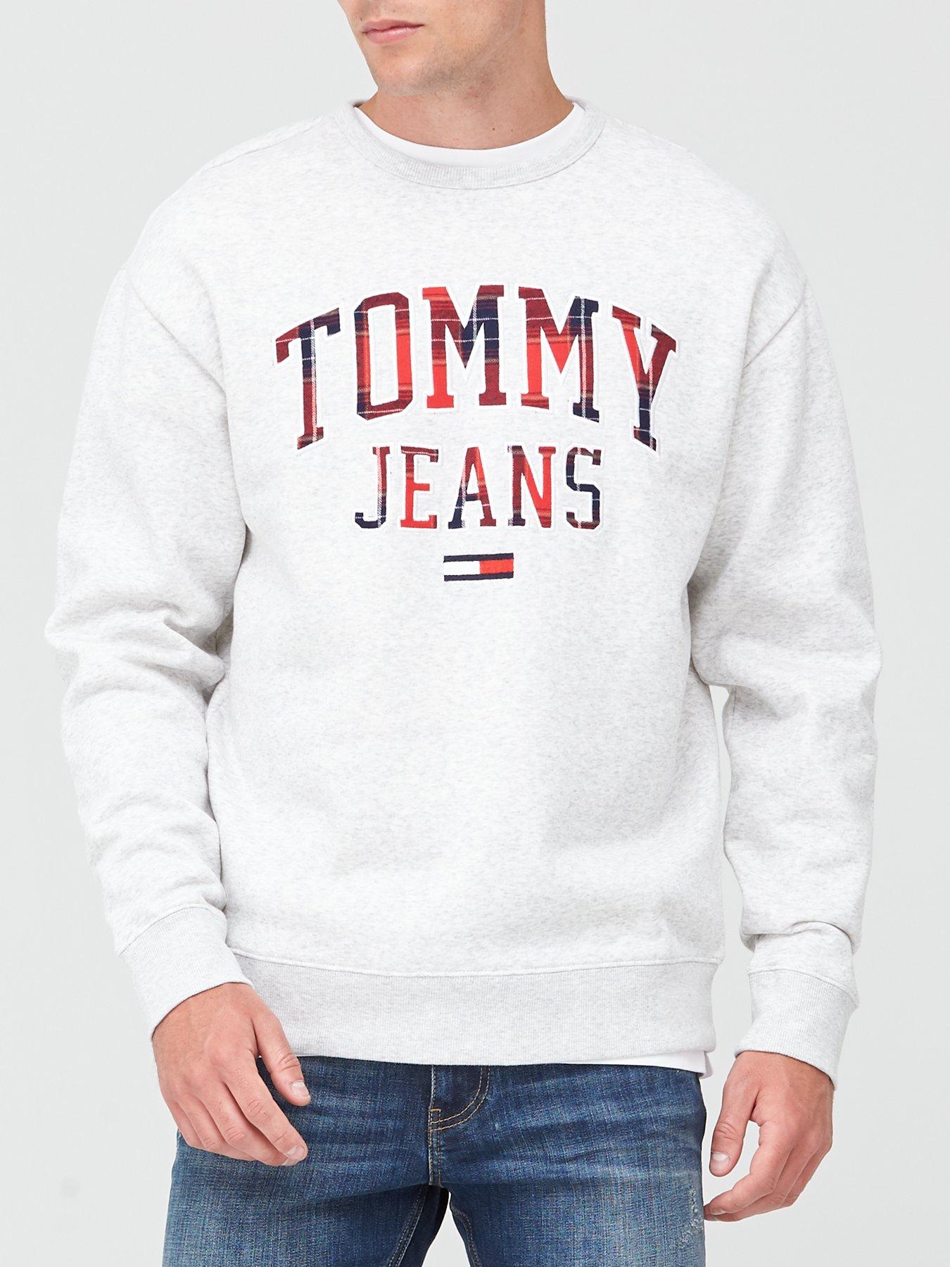 tommy jeans plaid hoodie