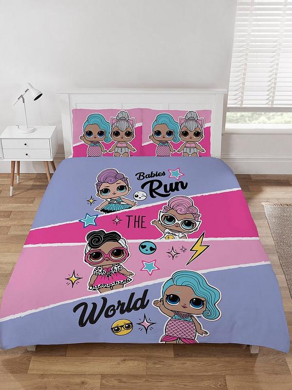 Babies Run The World Double Duvet Cover, How To Put A Double Duvet Cover On