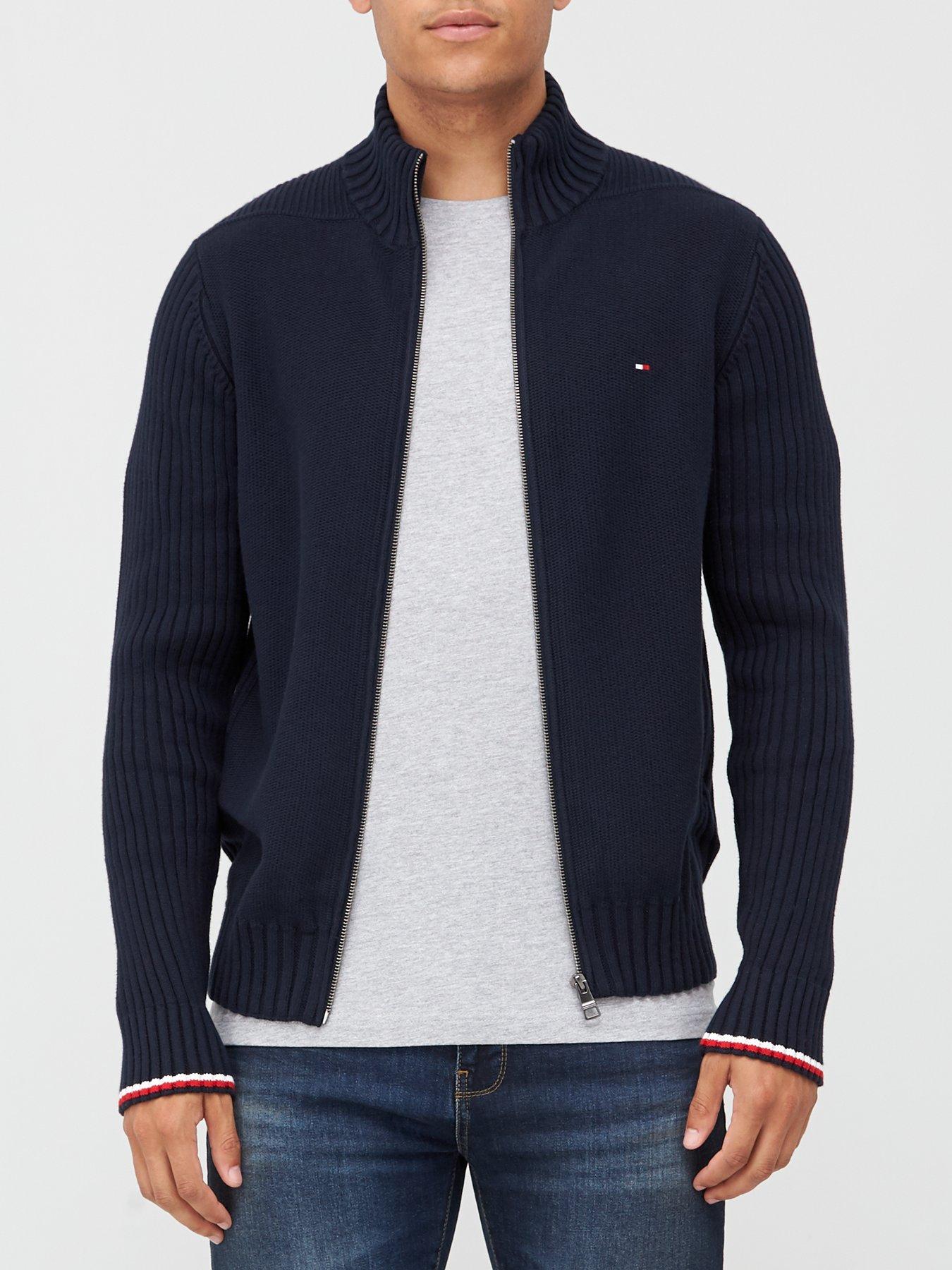 tommy hilfiger jumper with zip