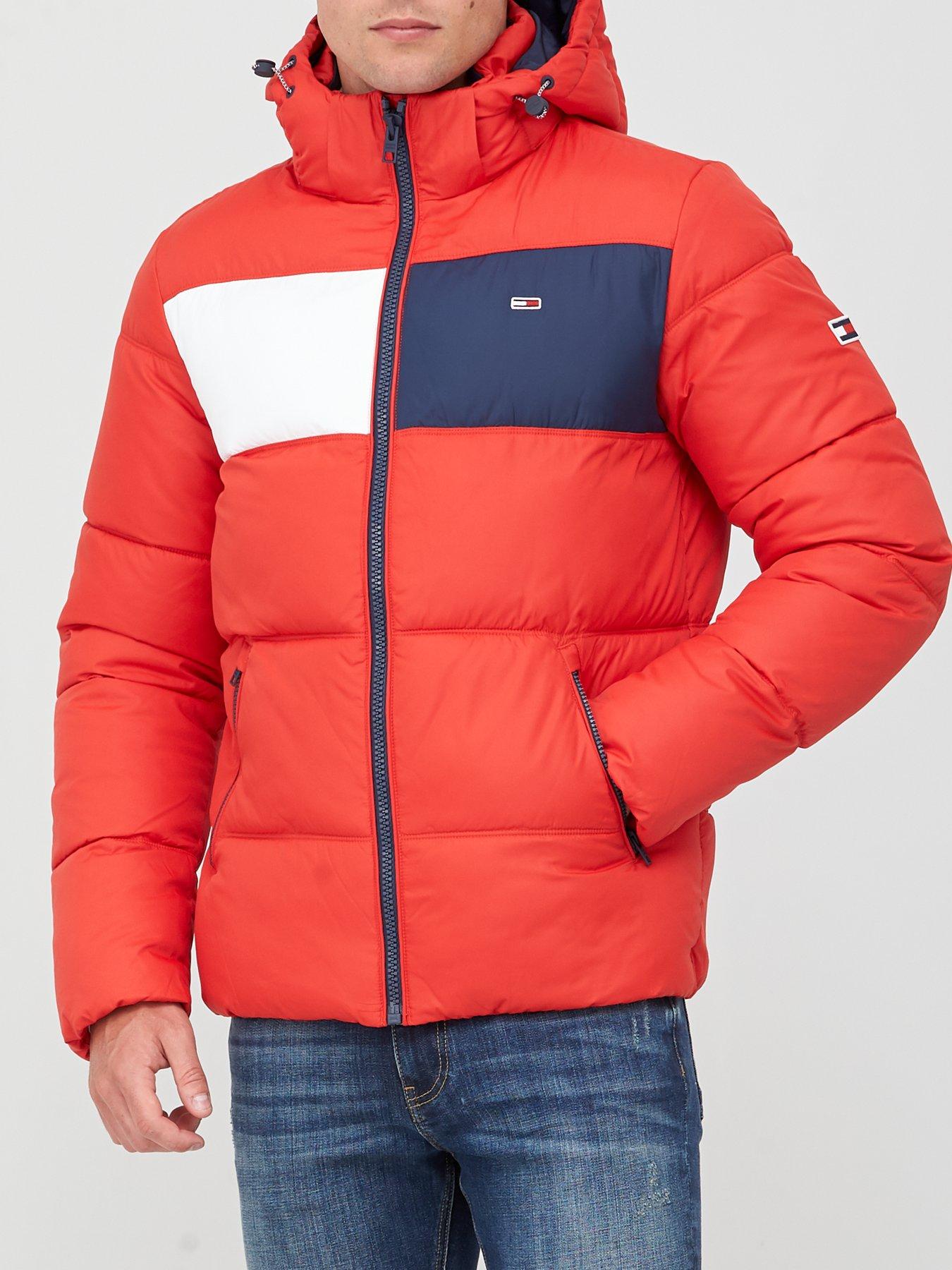 tommy jeans red jacket
