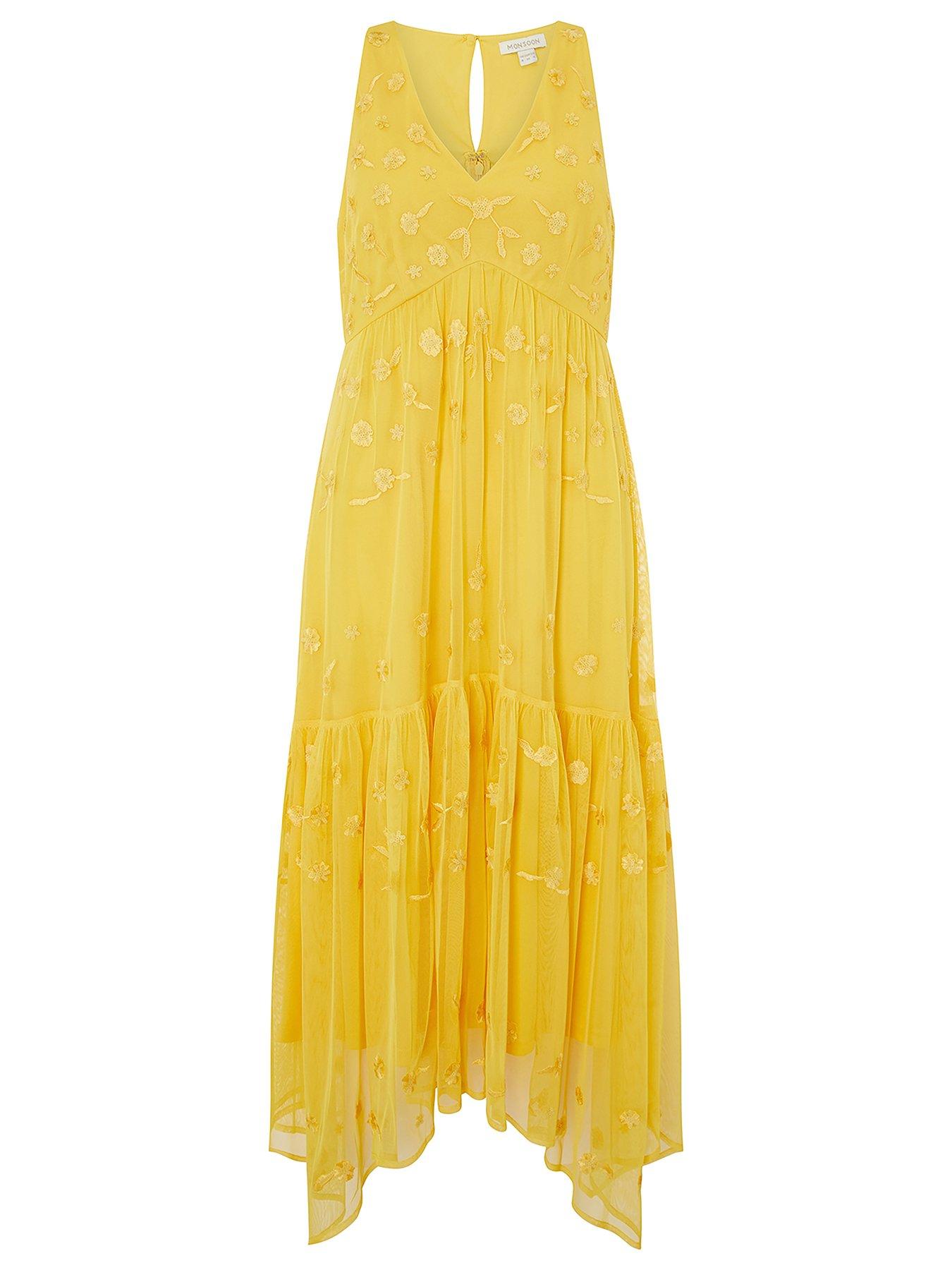 yellow monsoon dress