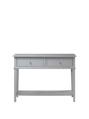 Painted Console Tables, Stanley Grey Console Table