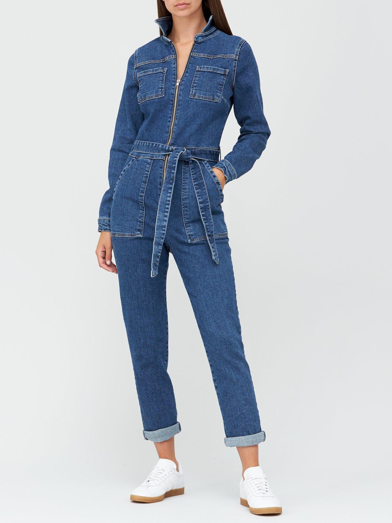 very denim jumpsuit