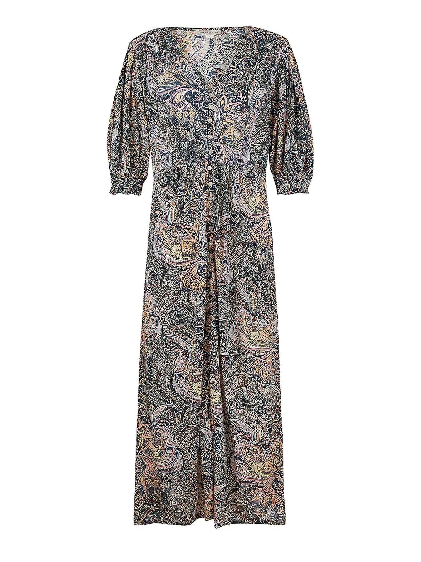 monsoon harlequin dress