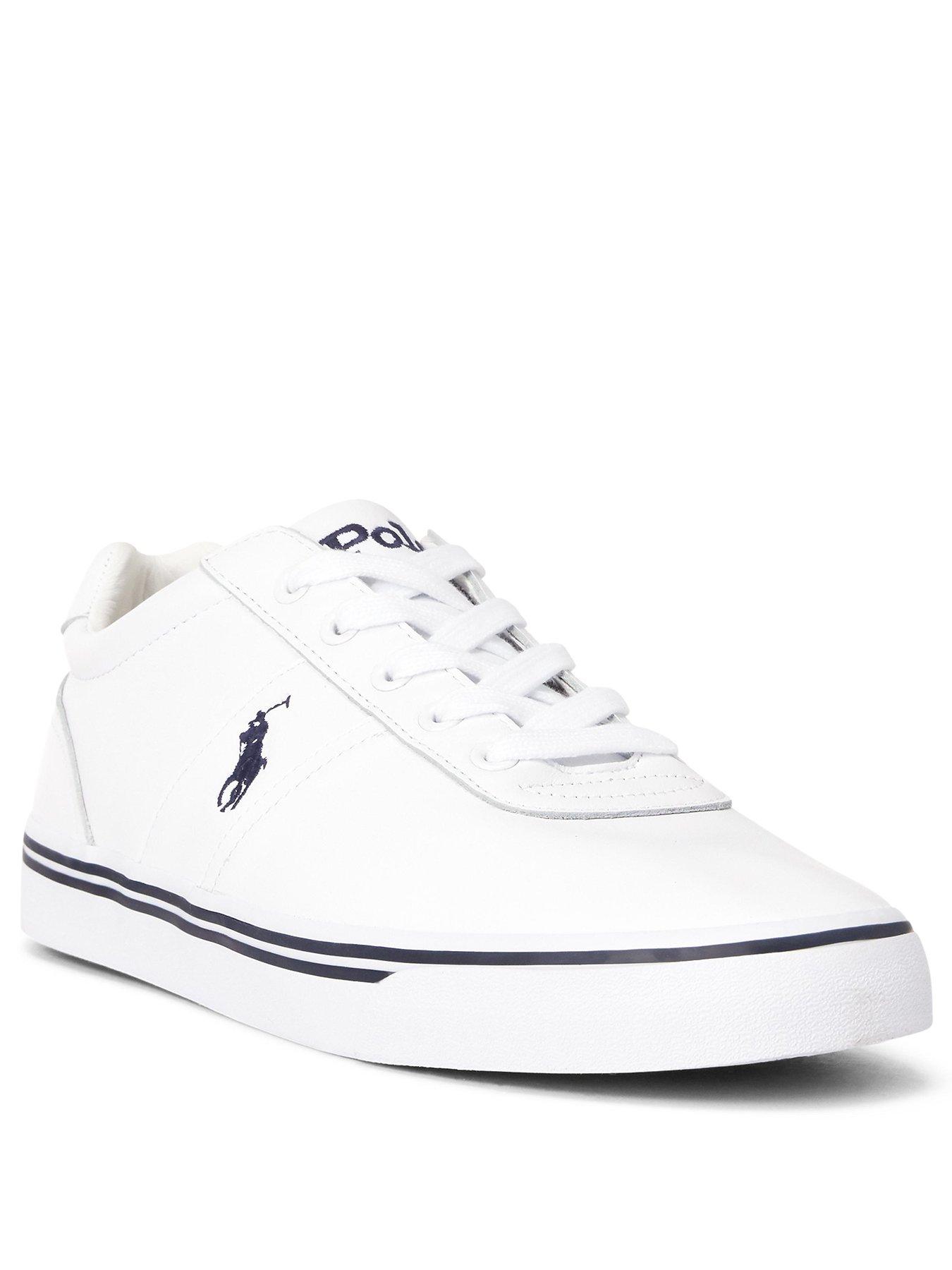 white trainers ralph lauren