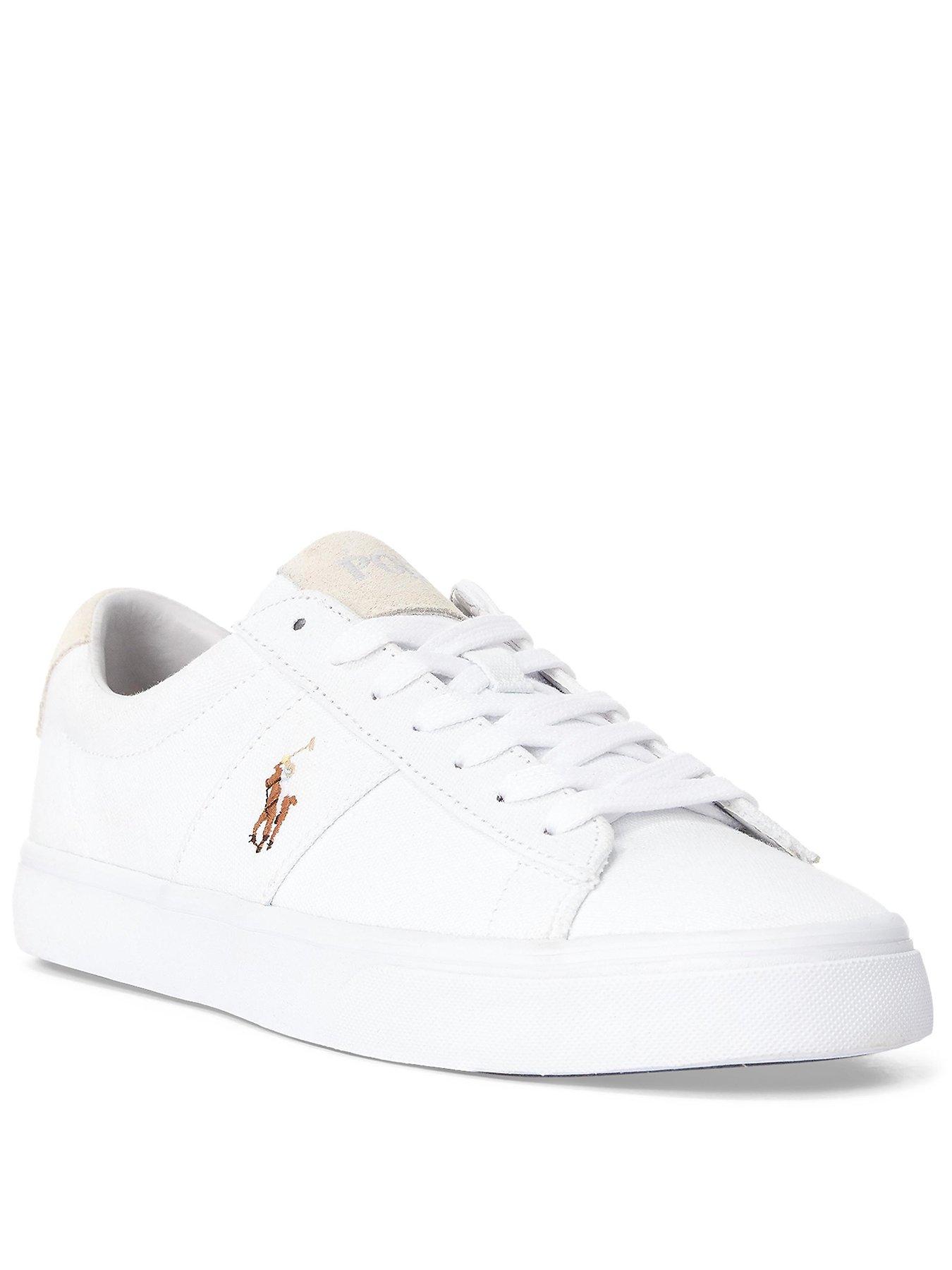ralph lauren sayer canvas white