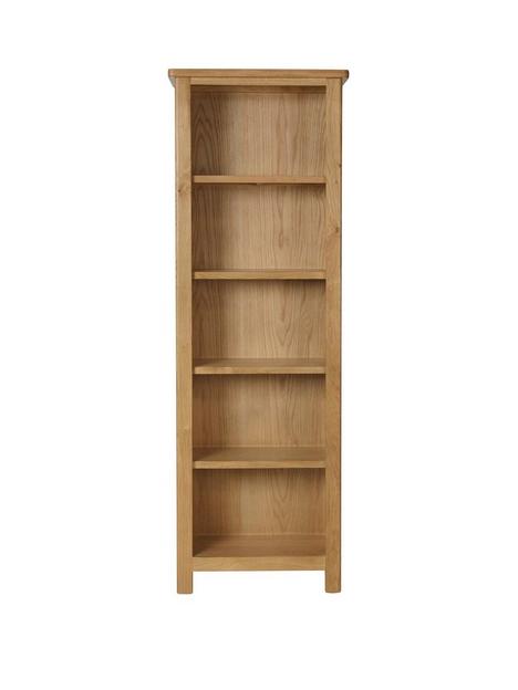 k-interiors-shelton-ready-assembled-solid-wood-large-bookcase