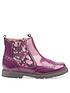 start-rite-girlsnbspchelsea-purple-glitter-patent-leather-zip-up-boots-purplefront