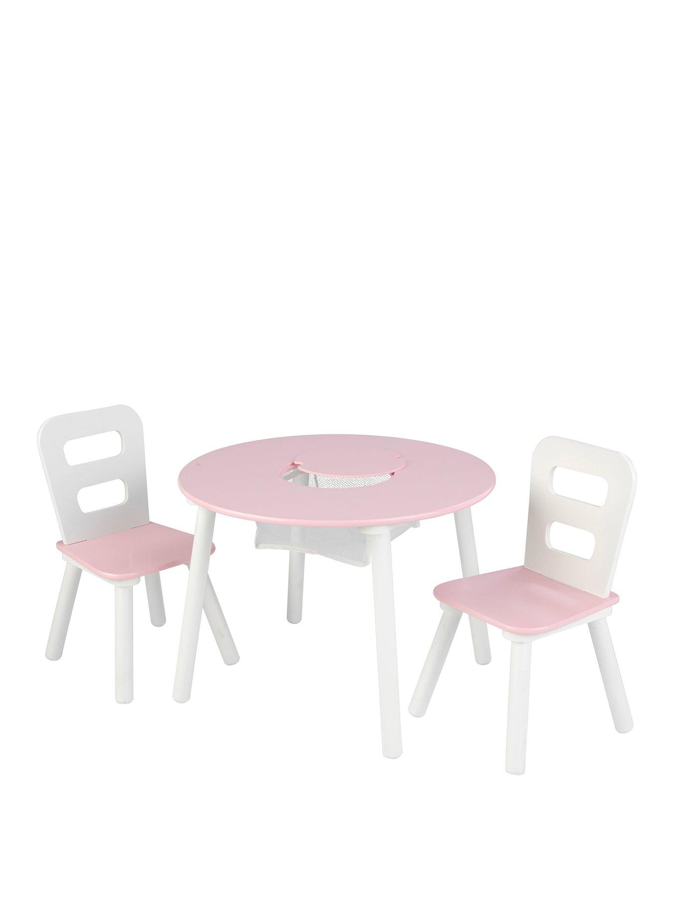 kidkraft round storage table