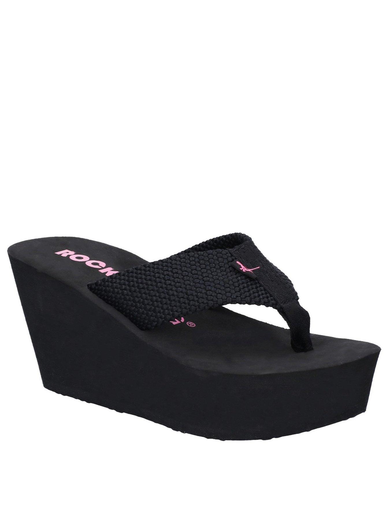 rocket dog wedge flip flops