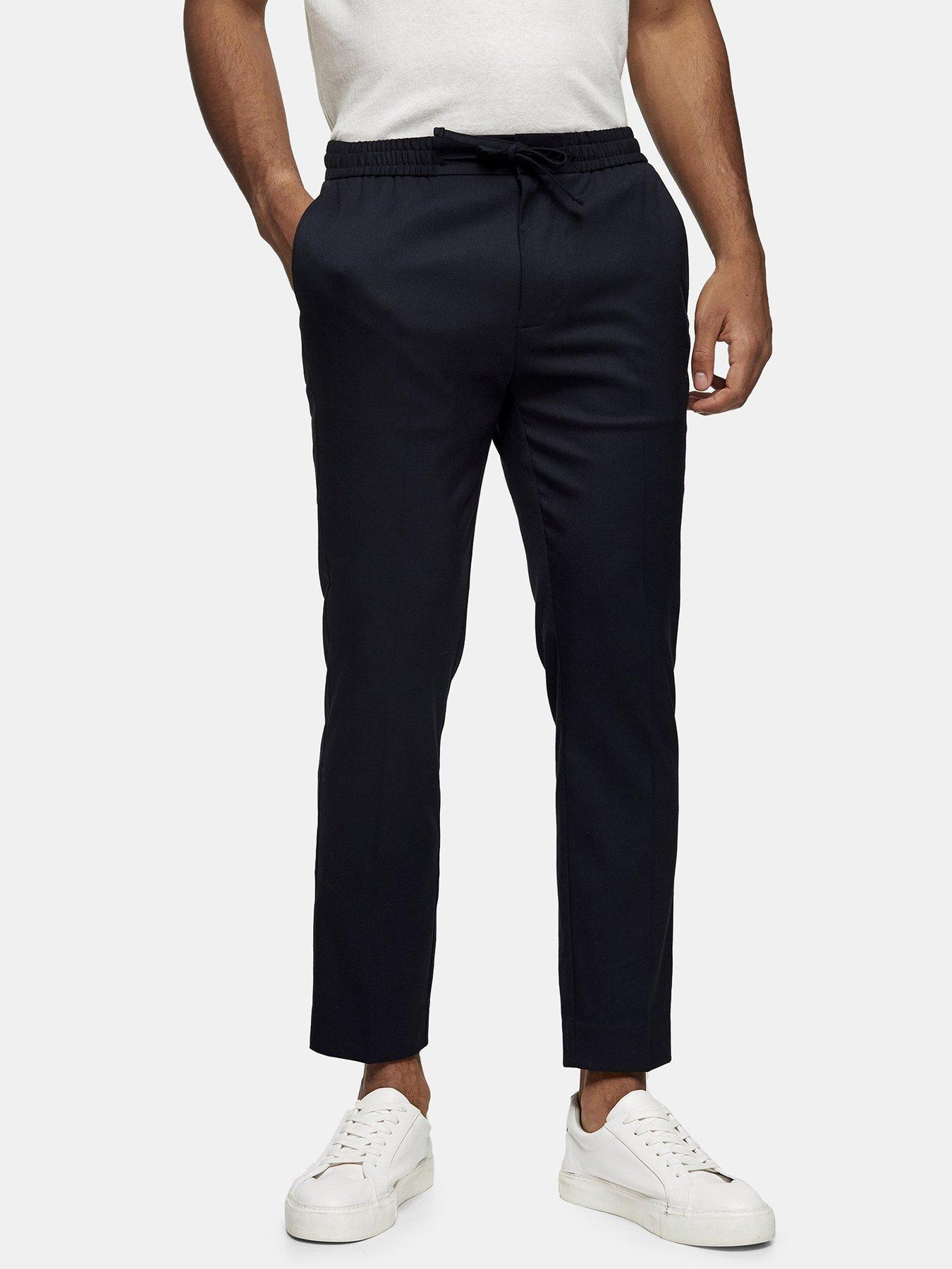 slim fit smart joggers