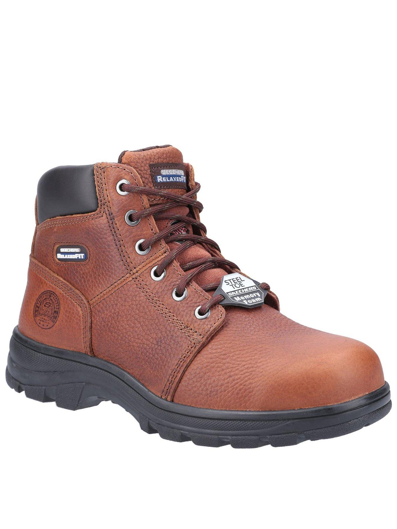 Skechers Workshire Leather Safety Boots 