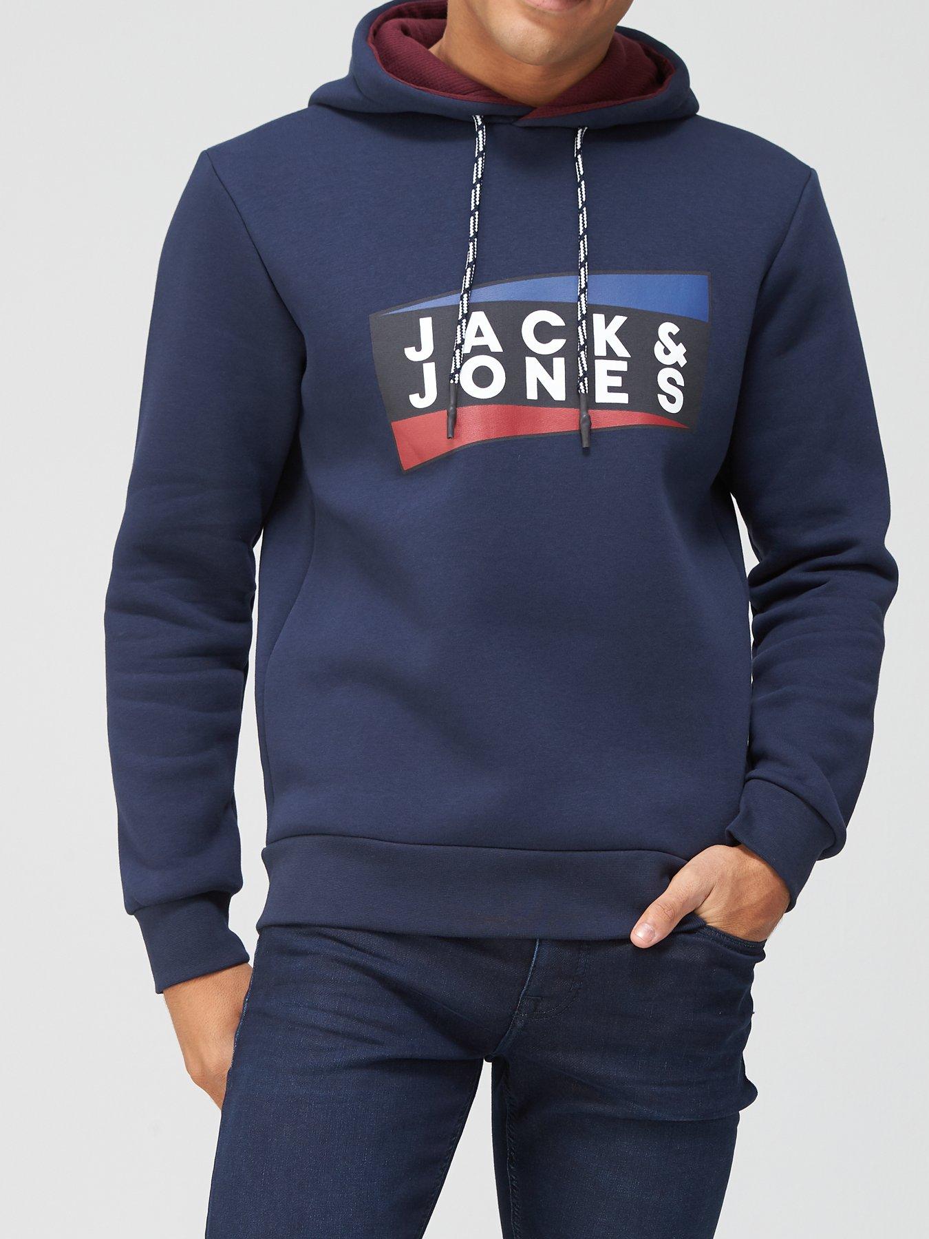 jack and jones core identity zip hoodie