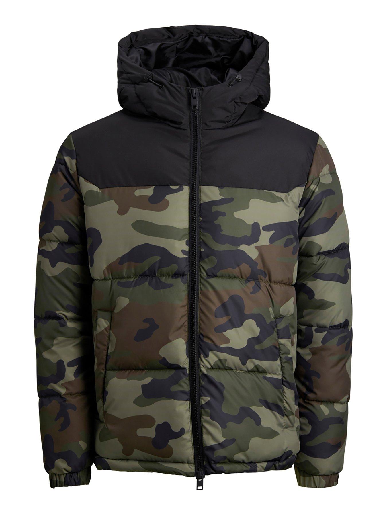 jack and jones camouflage hoodie