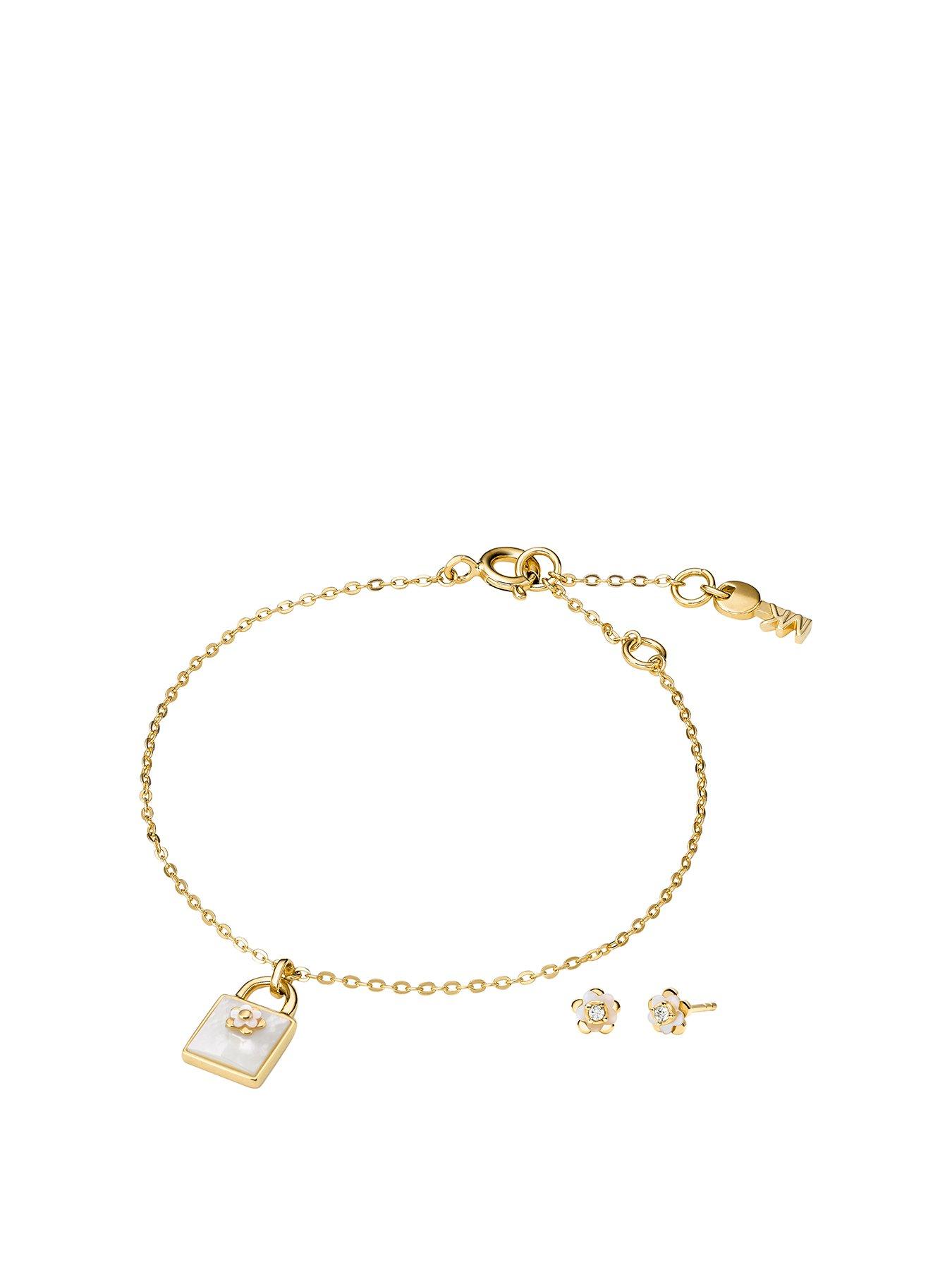 michael kors padlock bracelet