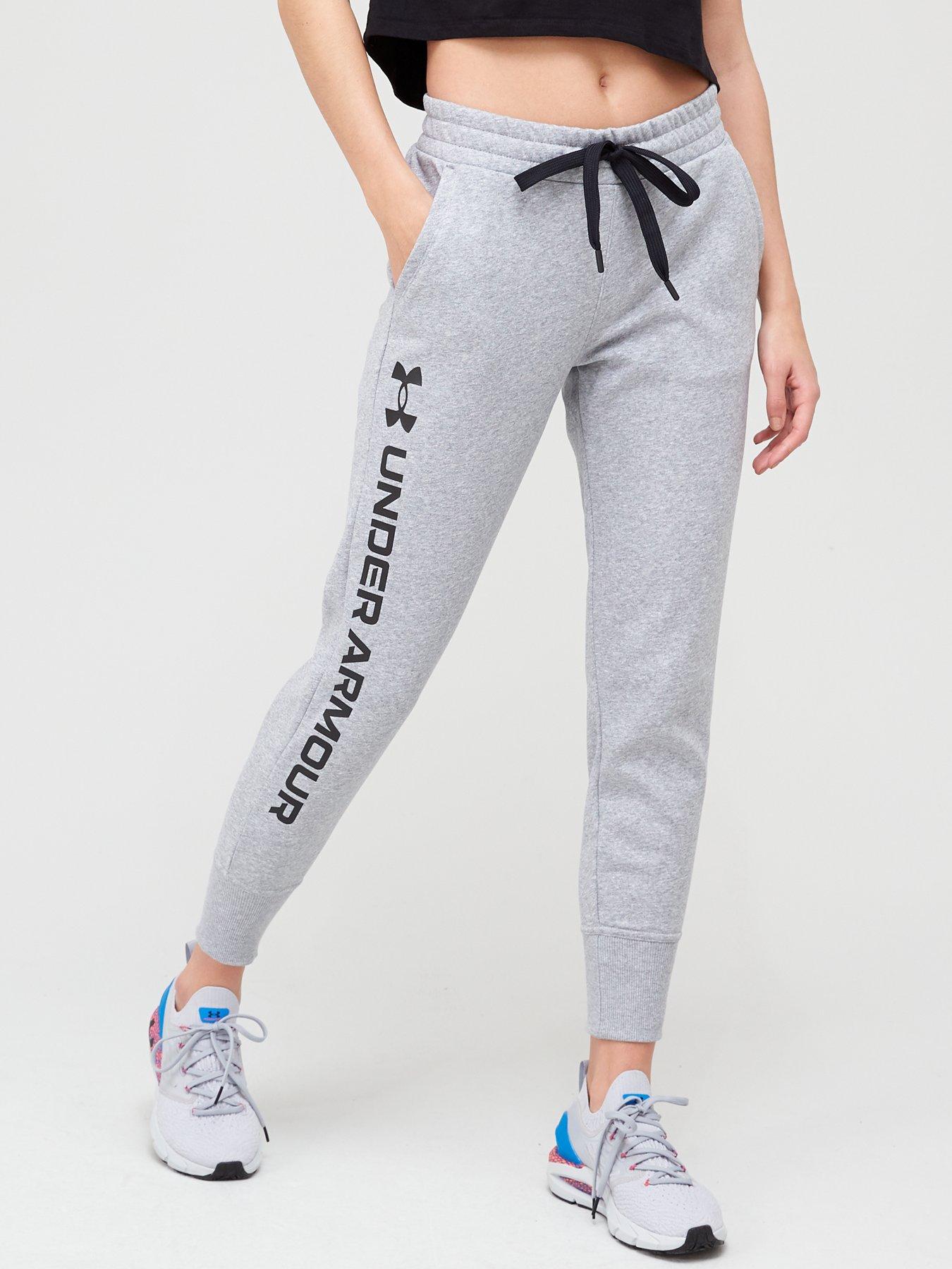 under armour rival fleece metallic joggers