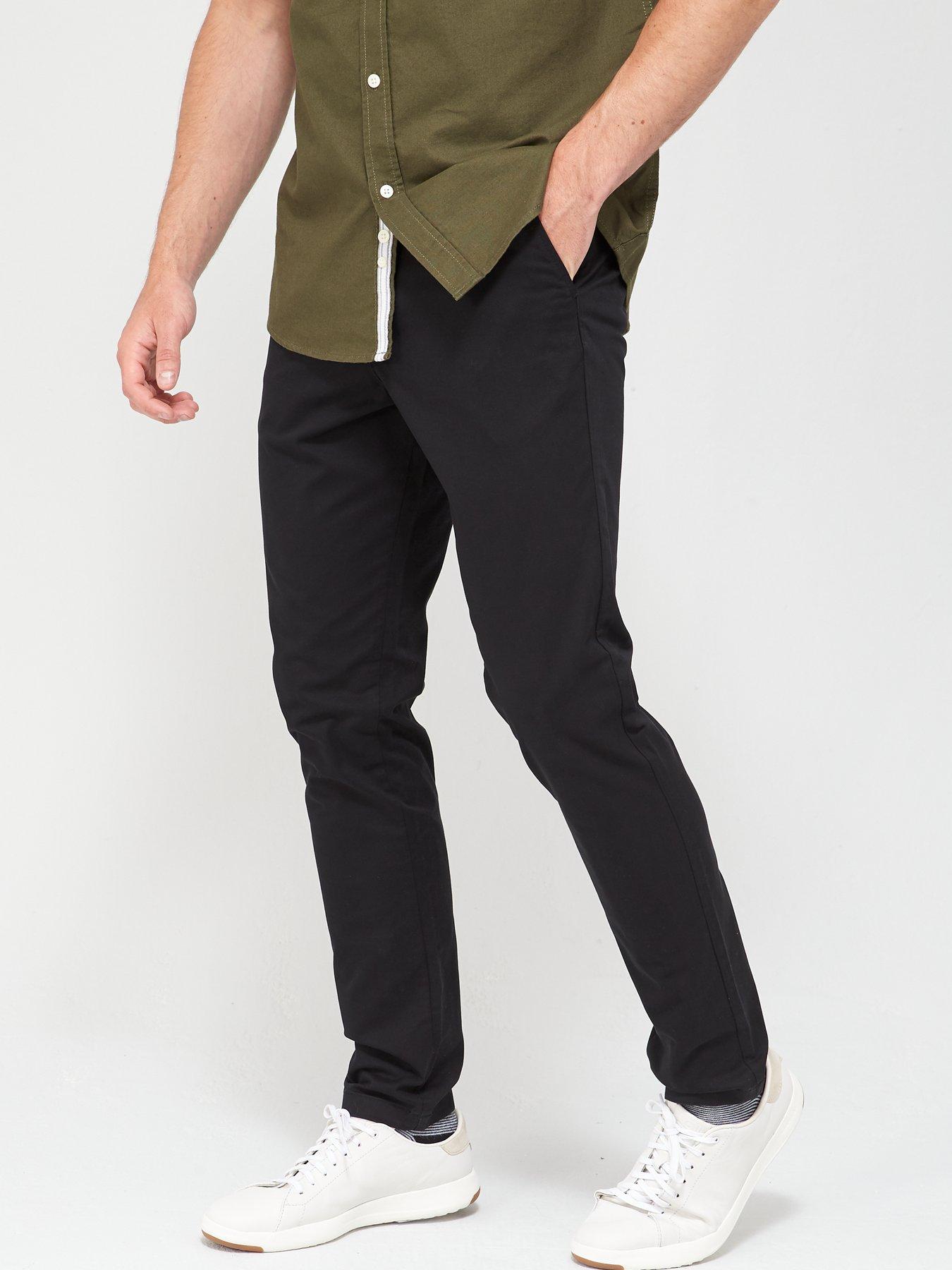 jack and jones black chinos