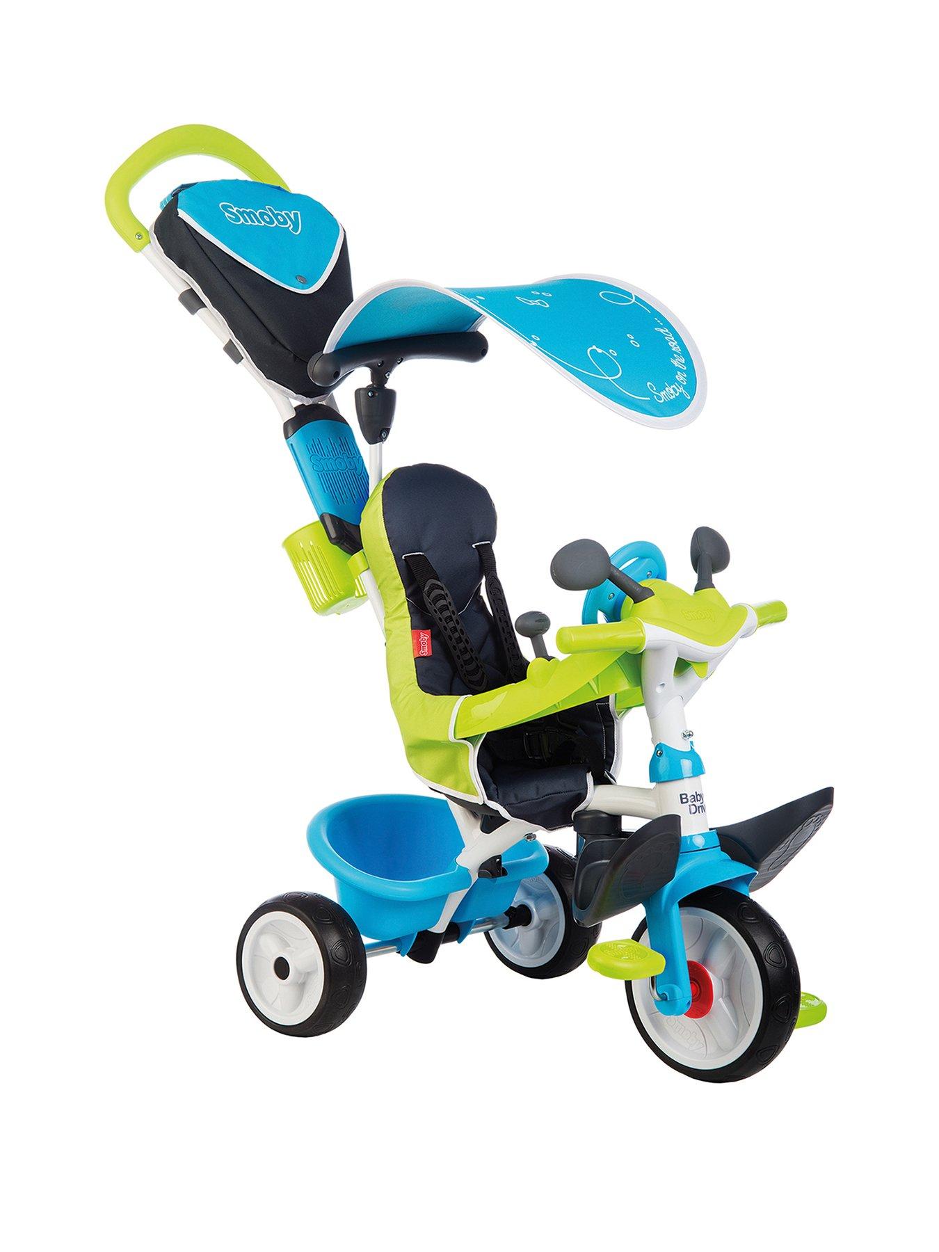 smoby trike blue