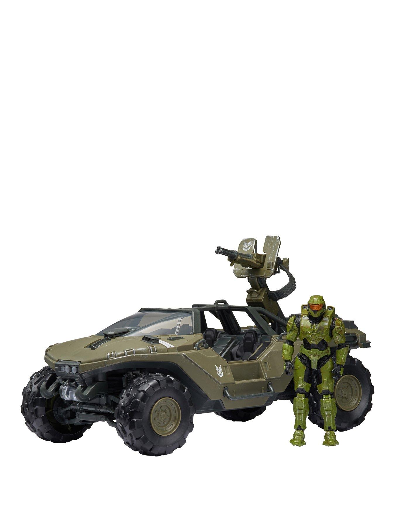 halo deluxe vehicle and 3.75 figure