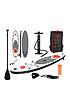 pure-4-fun-pure-305-sup-all-round-inflatable-stand-up-paddle-board-10-feet-ampnbsppump-patch-tool-foot-lead-adjustable-paddle-and-waterproof-2l-bagfront