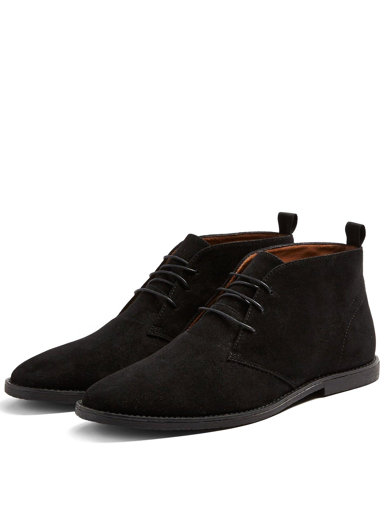 faux suede chukka boots