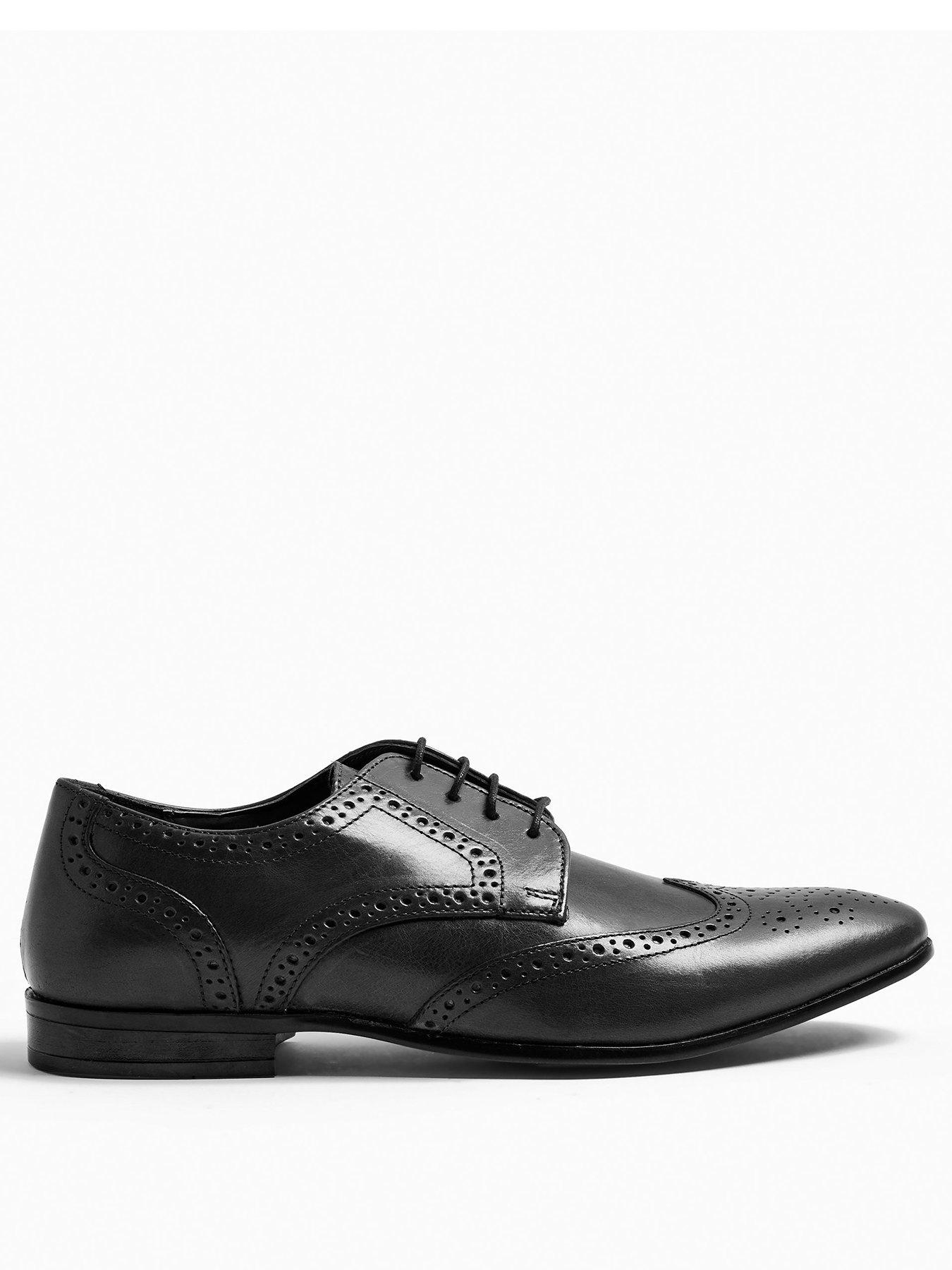 topman black brogues