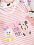 minnie-mouse-baby-girl-minnie-mouse-and-daisy-duck-2-pack-baby-sleepsuits-pinkdetail