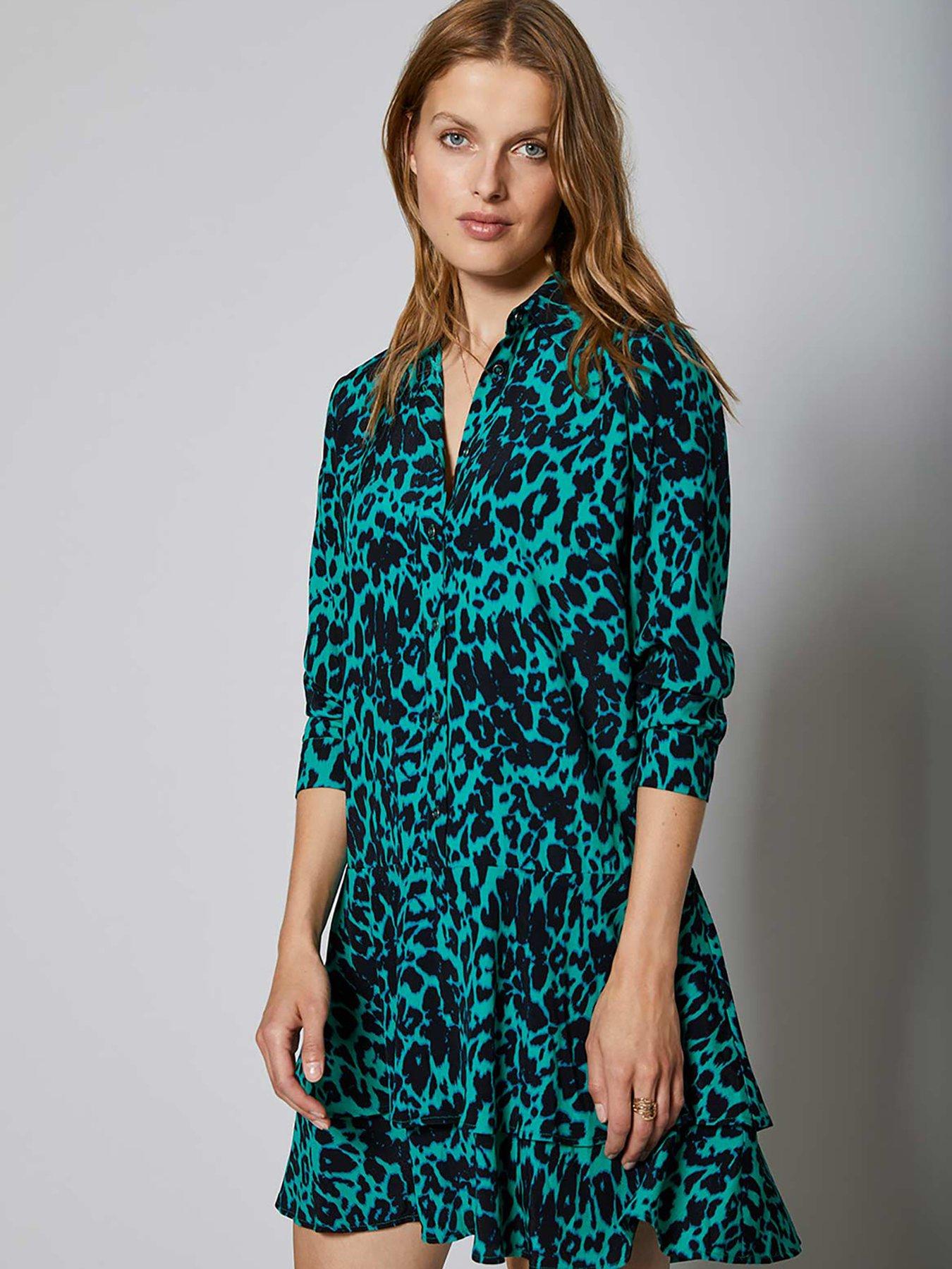 mint velvet leopard trainers