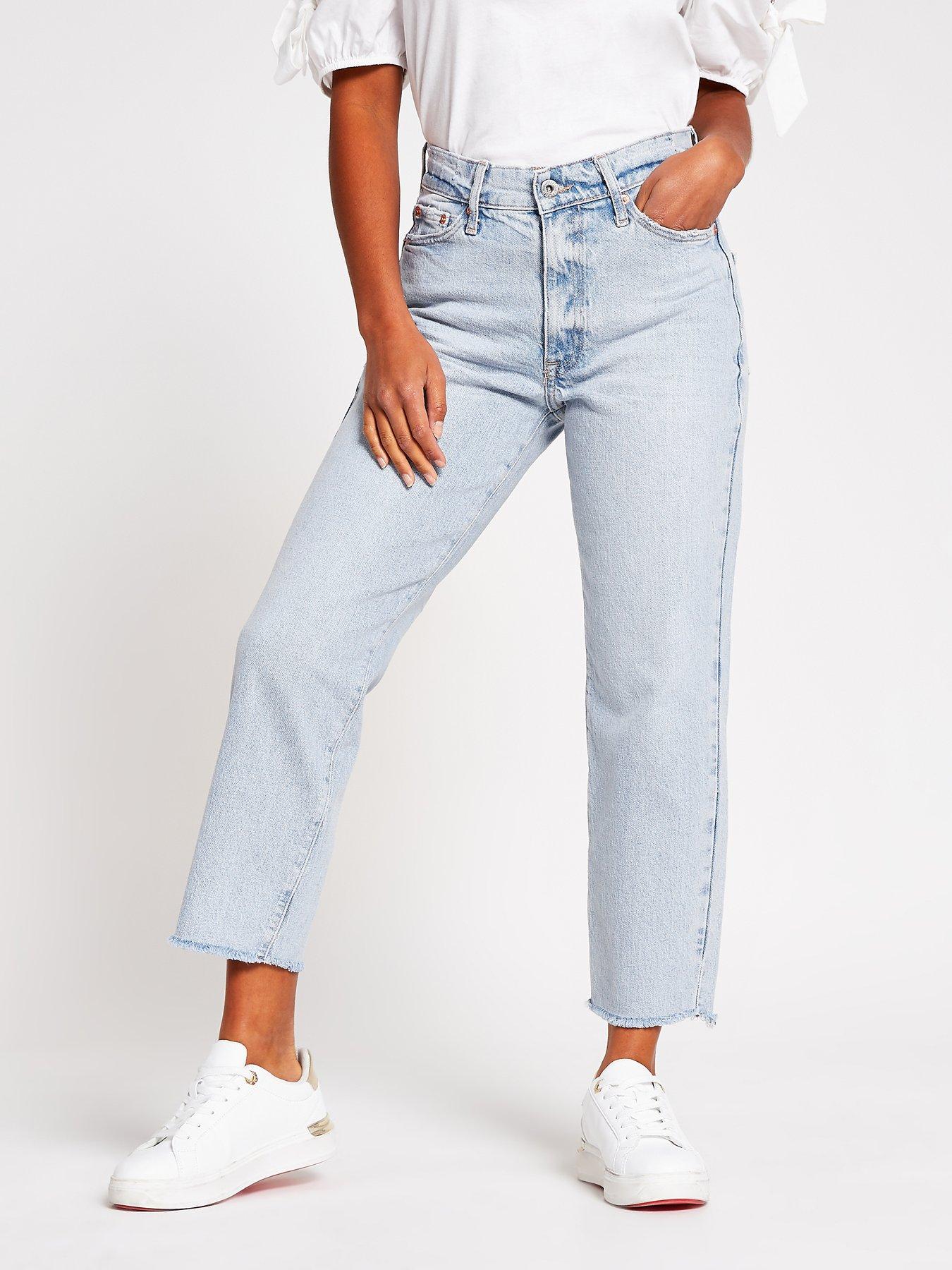petite straight leg jean