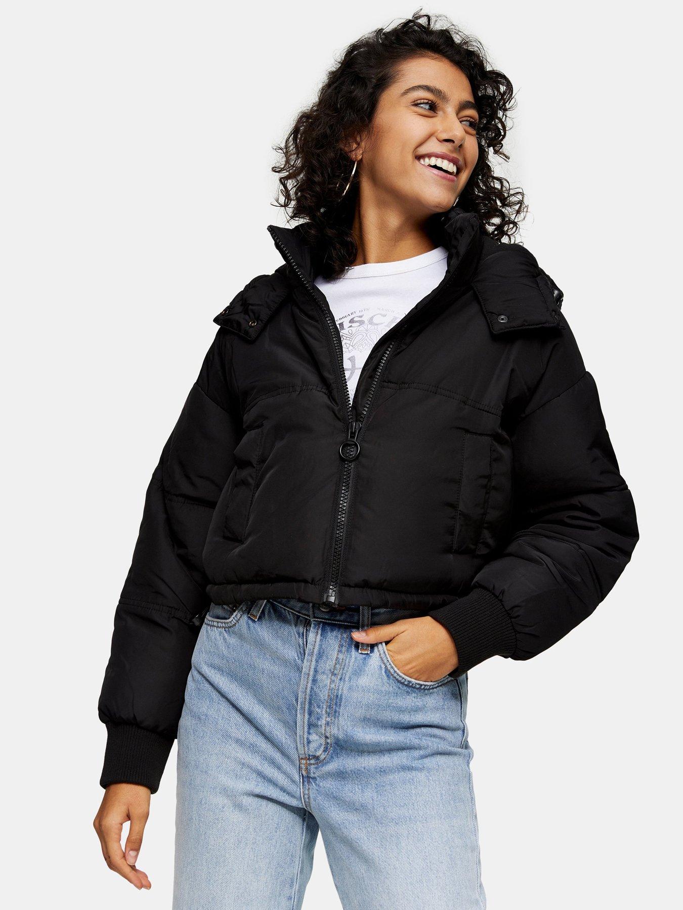 feather denim jacket