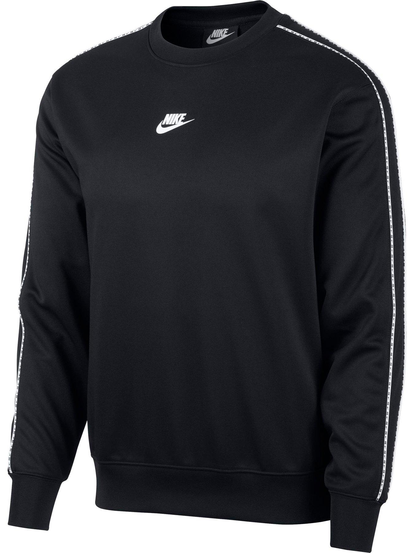 mens black nike sweatshirt