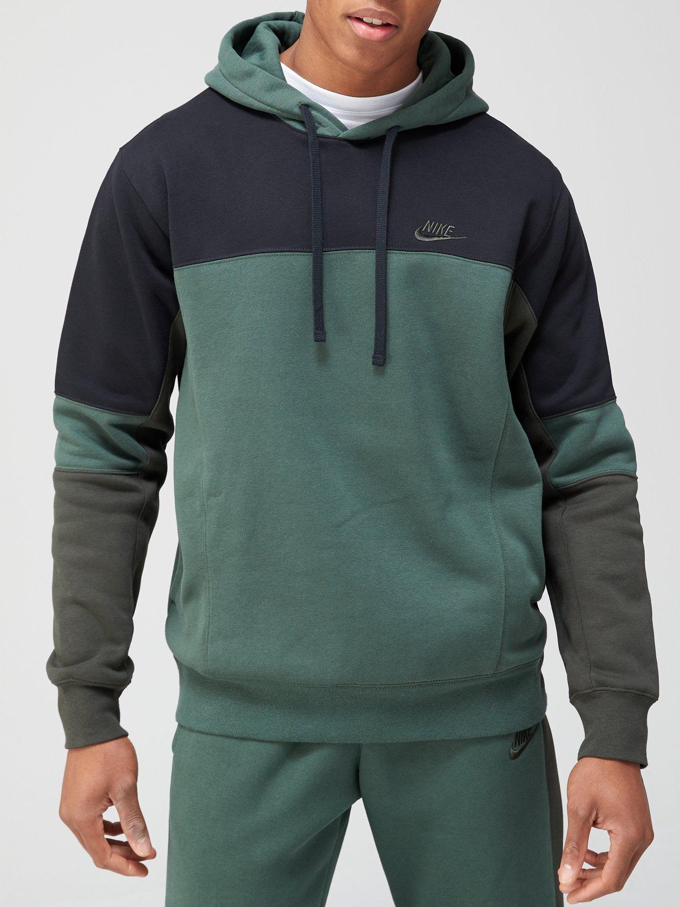 nike colorblock pullover sweatshirt