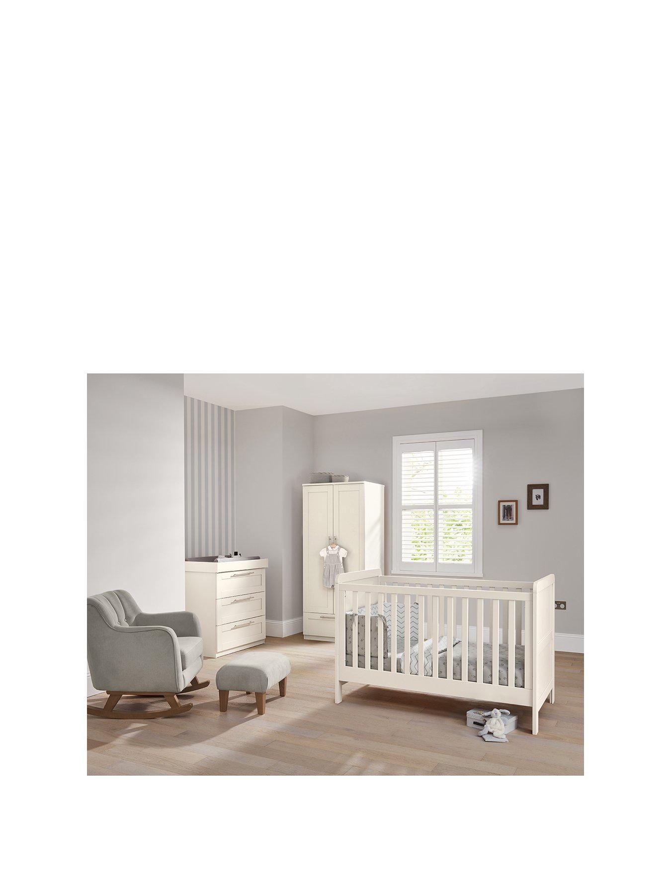 cream nursery furniture