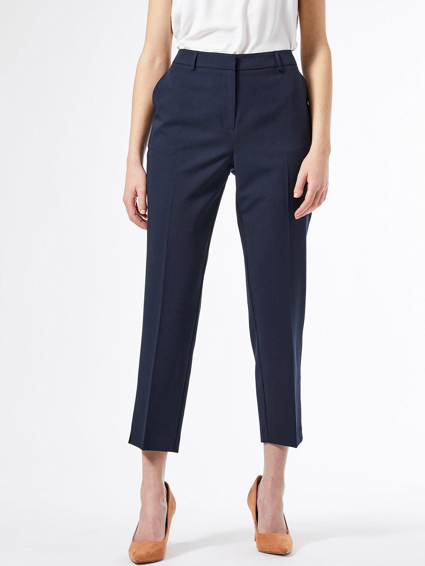 smart ankle grazer trousers